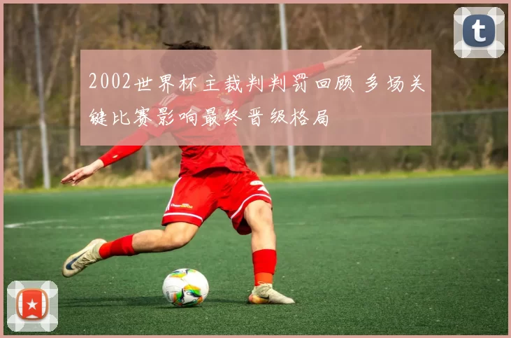 2002世界杯主裁判判罚回顾 多场关键比赛影响最终晋级格局